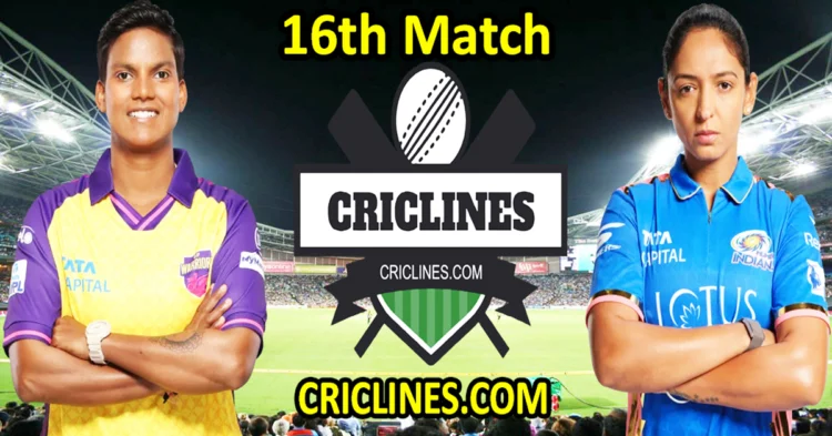 Today Match Prediction-UP Warriorz Women vs Mumbai Indians Women-WPL T20 2025-16th Match-Dream11-Who Will Win