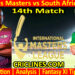 Today Match Prediction-WIM vs SAM-IML T20 2025-14th Match-Who Will Win