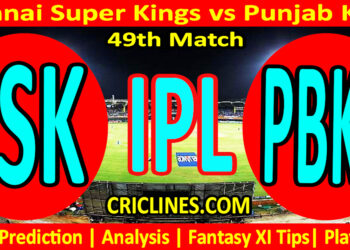 Today Match Prediction-CSK vs PBKS-IPL Match Today 2025-49th Match-Venue Details-Dream11-Toss Update-Who Will Win