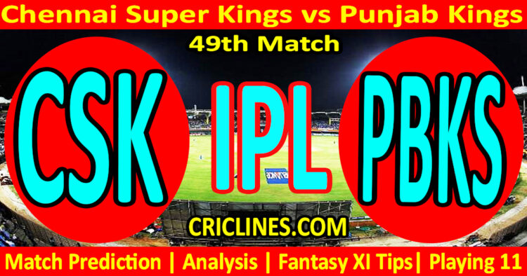 Today Match Prediction-CSK vs PBKS-IPL Match Today 2025-49th Match-Venue Details-Dream11-Toss Update-Who Will Win