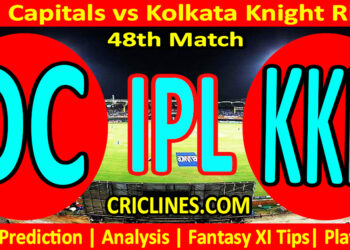 Today Match Prediction-DC vs KKR-IPL Match Today 2025-48th Match-Venue Details-Dream11-Toss Update-Who Will Win