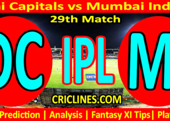 Today Match Prediction-DC vs MI-IPL Match Today 2025-29th Match-Venue Details-Dream11-Toss Update-Who Will Win