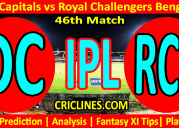 Today Match Prediction-DC vs RCB-IPL Match Today 2025-46th Match-Venue Details-Dream11-Toss Update-Who Will Win