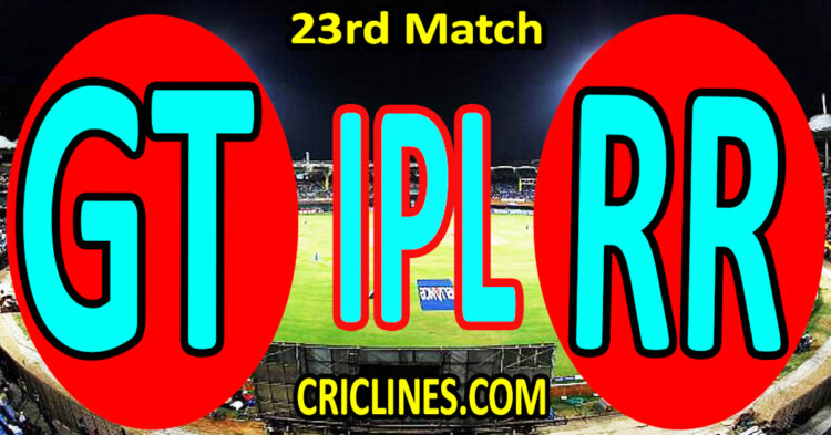 Today Match Prediction-Gujarat Titans vs Rajasthan Royals-IPL Match Today 2025-23rd Match-Venue Details-Dream11-Toss Update-Who Will Win