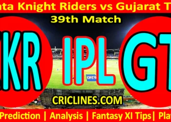 Today Match Prediction-KKR vs GT-IPL Match Today 2025-39th Match-Venue Details-Dream11-Toss Update-Who Will Win