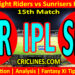 Today Match Prediction-KKR vs SRH-IPL Match Today 2025-15th Match-Venue Details-Dream11-Toss Update-Who Will Win