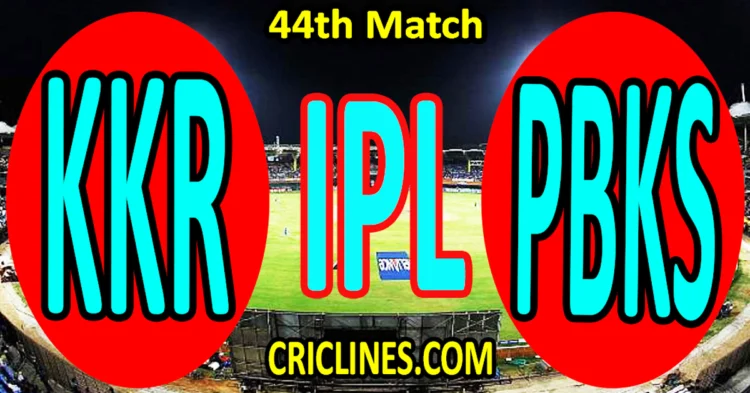 Today Match Prediction-Kolkata Knight Riders vs Punjab Kings-IPL Match Today 2025-44th Match-Venue Details-Dream11-Toss Update-Who Will Win