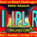 Today Match Prediction-MI vs RCB-IPL Match Today 2025-20th Match-Venue Details-Dream11-Toss Update-Who Will Win