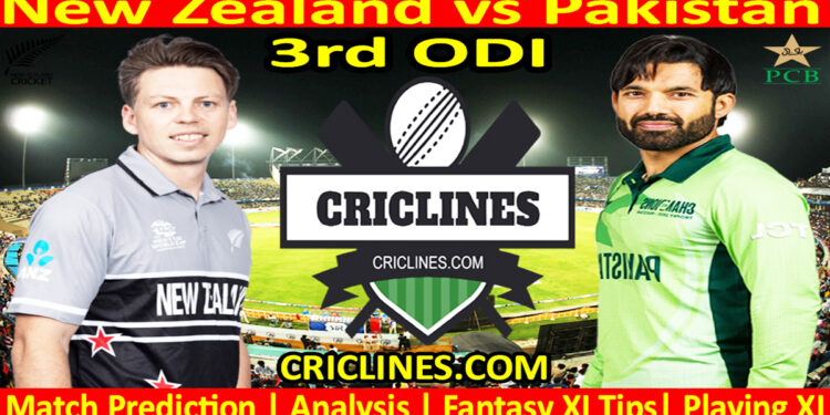 Today Match Prediction-NZL vs PAK-3rd ODI-2025-Dream11-Who Will Win