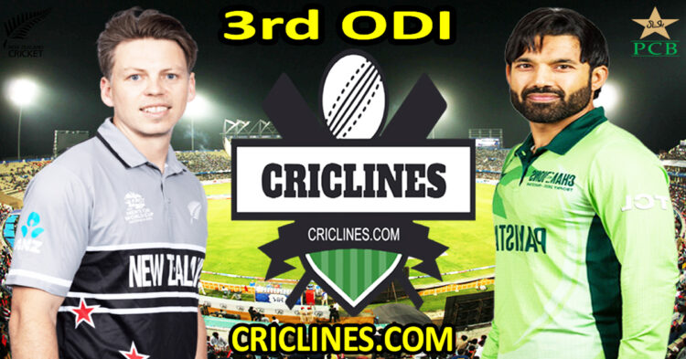 Today Match Prediction-New Zealand vs Pakistan-3rd ODI-2025-Dream11-Who Will Win