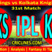Today Match Prediction-PBKS vs KKR-IPL Match Today 2025-31st Match-Venue Details-Dream11-Toss Update-Who Will Win