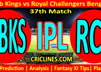 Today Match Prediction-PBKS vs RCB-IPL Match Today 2025-37th Match-Venue Details-Dream11-Toss Update-Who Will Win