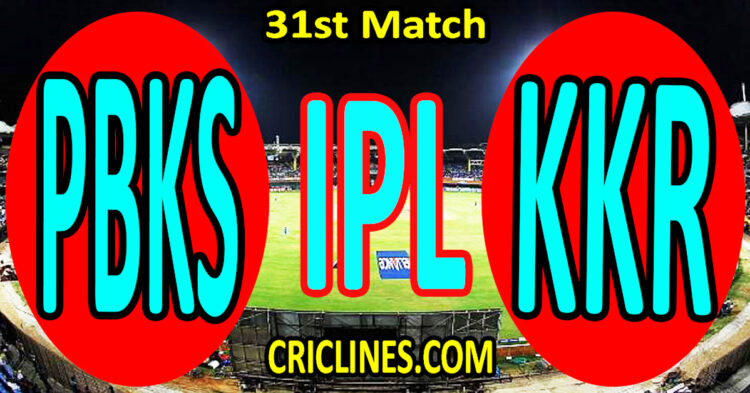 Today Match Prediction-Punjab Kings vs Kolkata Knight Riders-IPL Match Today 2025-31st Match-Venue Details-Dream11-Toss Update-Who Will Win