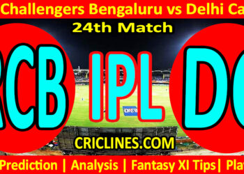Today Match Prediction-RCB vs DC-IPL Match Today 2025-24th Match-Venue Details-Dream11-Toss Update-Who Will Win