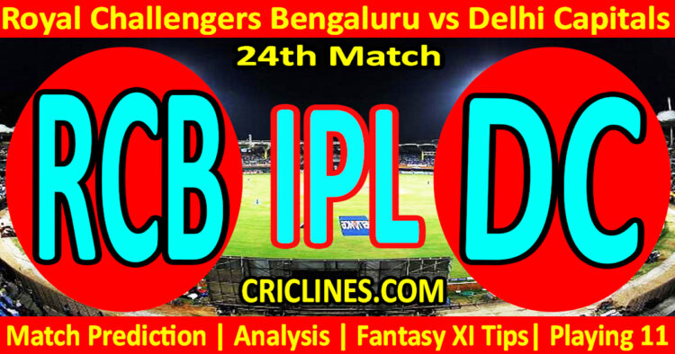 Today Match Prediction-RCB vs DC-IPL Match Today 2025-24th Match-Venue Details-Dream11-Toss Update-Who Will Win