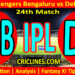 Today Match Prediction-RCB vs DC-IPL Match Today 2025-24th Match-Venue Details-Dream11-Toss Update-Who Will Win