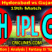 Today Match Prediction-SRH vs GT-IPL Match Today 2025-19th Match-Venue Details-Dream11-Toss Update-Who Will Win