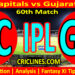 Today Match Prediction-DC vs GT-IPL Match Today 2025-60th Match-Venue Details-Dream11-Toss Update-Who Will Win