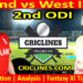 Today Match Prediction-ENG vs WI-2nd ODI-2025-Dream11-Who Will Win Today