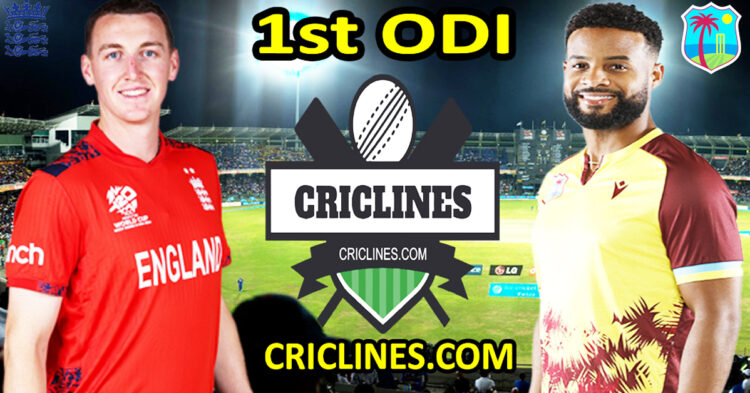 Today Match Prediction-England vs West Indies-1st ODI-2025-Dream11-Who Will Win Today