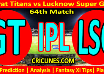 Today Match Prediction-GT vs LSG-IPL Match Today 2025-64th Match-Venue Details-Dream11-Toss Update-Who Will Win