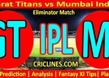 Today Match Prediction-GT vs MI-IPL Match Today 2025-Eliminator Match-Venue Details-Dream11-Toss Update-Who Will Win