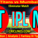 Today Match Prediction-GT vs MI-IPL Match Today 2025-Eliminator Match-Venue Details-Dream11-Toss Update-Who Will Win