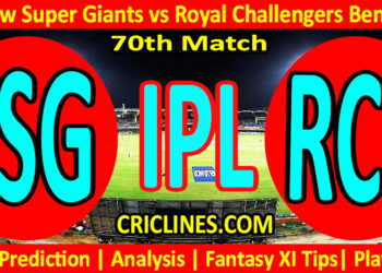 Today Match Prediction-LSG vs RCB-IPL Match Today 2025-70th Match-Venue Details-Dream11-Toss Update-Who Will Win