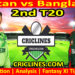 Today Match Prediction-PAK vs BAN-Dream11-2nd T20 2025-Who Will Win
