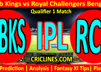 Today Match Prediction-PBKS vs RCB-IPL Match Today 2025-Qualifier 1 Match-Venue Details-Dream11-Toss Update-Who Will Win