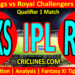 Today Match Prediction-PBKS vs RCB-IPL Match Today 2025-Qualifier 1 Match-Venue Details-Dream11-Toss Update-Who Will Win