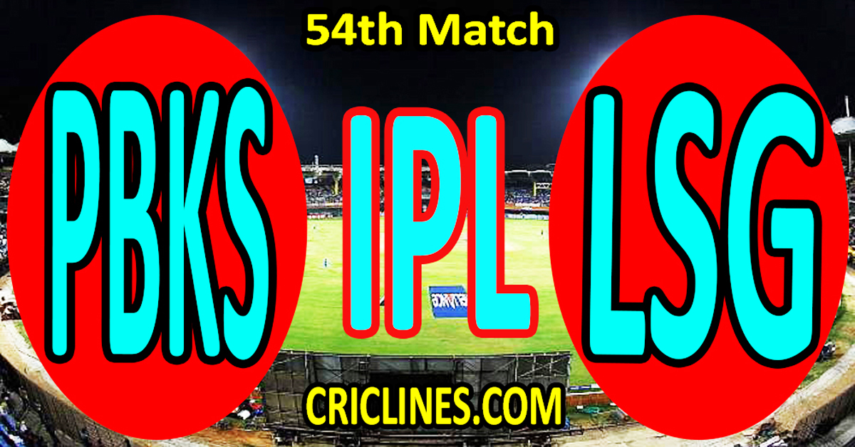 Today Match Prediction-Punjab Kings vs Lucknow Super Giants-IPL Match Today 2025-54th Match-Venue Details-Dream11-Toss Update-Who Will Win