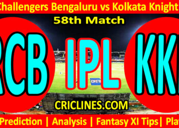 Today Match Prediction-RCB vs KKR-IPL Match Today 2025-58th Match-Venue Details-Dream11-Toss Update-Who Will Win