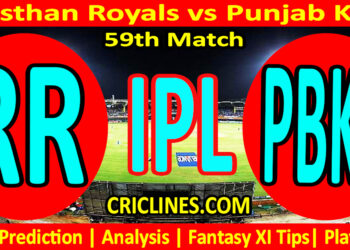 Today Match Prediction-RR vs PBKS-IPL Match Today 2025-59th Match-Venue Details-Dream11-Toss Update-Who Will Win