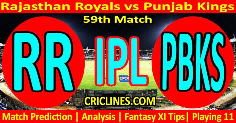 Today Match Prediction-RR vs PBKS-IPL Match Today 2025-59th Match-Venue Details-Dream11-Toss Update-Who Will Win
