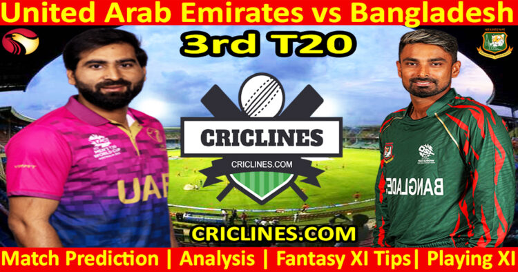 Today Match Prediction-UAE vs BAN-Dream11-3rd T20-2025-Who Will Win