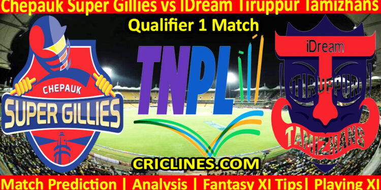 Today Match Prediction-CSG vs IDT-TNPL T20 2025-Qualifier 1 Match-Who Will Win