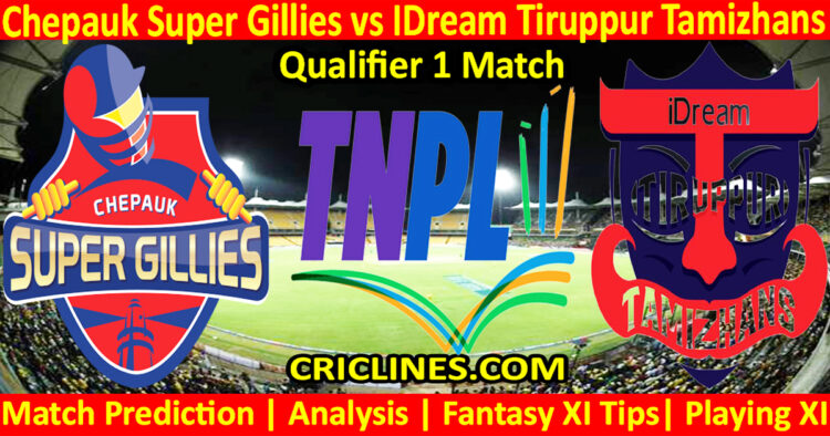 Today Match Prediction-CSG vs IDT-TNPL T20 2025-Qualifier 1 Match-Who Will Win