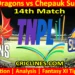Today Match Prediction-DID vs CSG-TNPL T20 2025-14th Match-Who Will Win