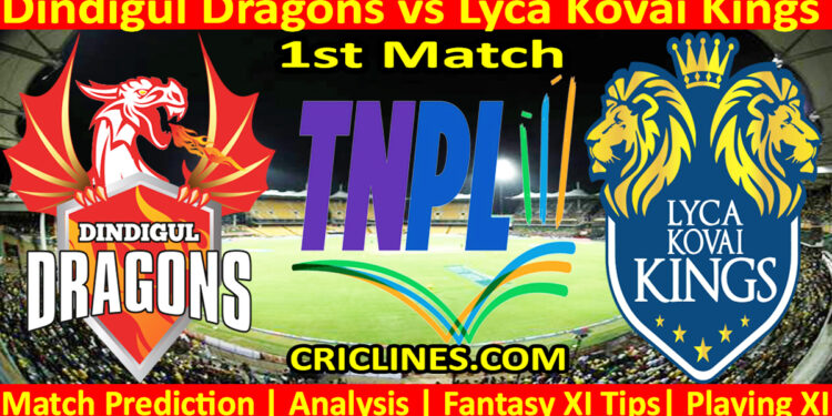 Today Match Prediction-DID vs LKK-TNPL T20 2025-1st Match-Who Will Win
