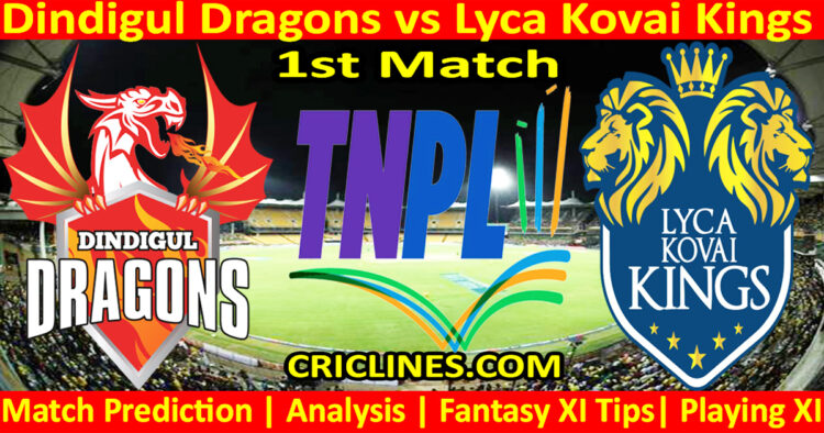 Today Match Prediction-DID vs LKK-TNPL T20 2025-1st Match-Who Will Win