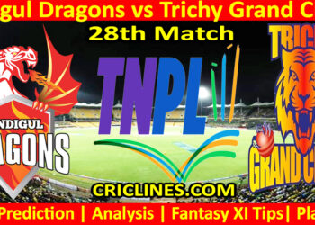 Today Match Prediction-DID vs TGC-TNPL T20 2025-28th Match-Who Will Win