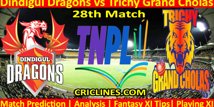 Today Match Prediction-DID vs TGC-TNPL T20 2025-28th Match-Who Will Win