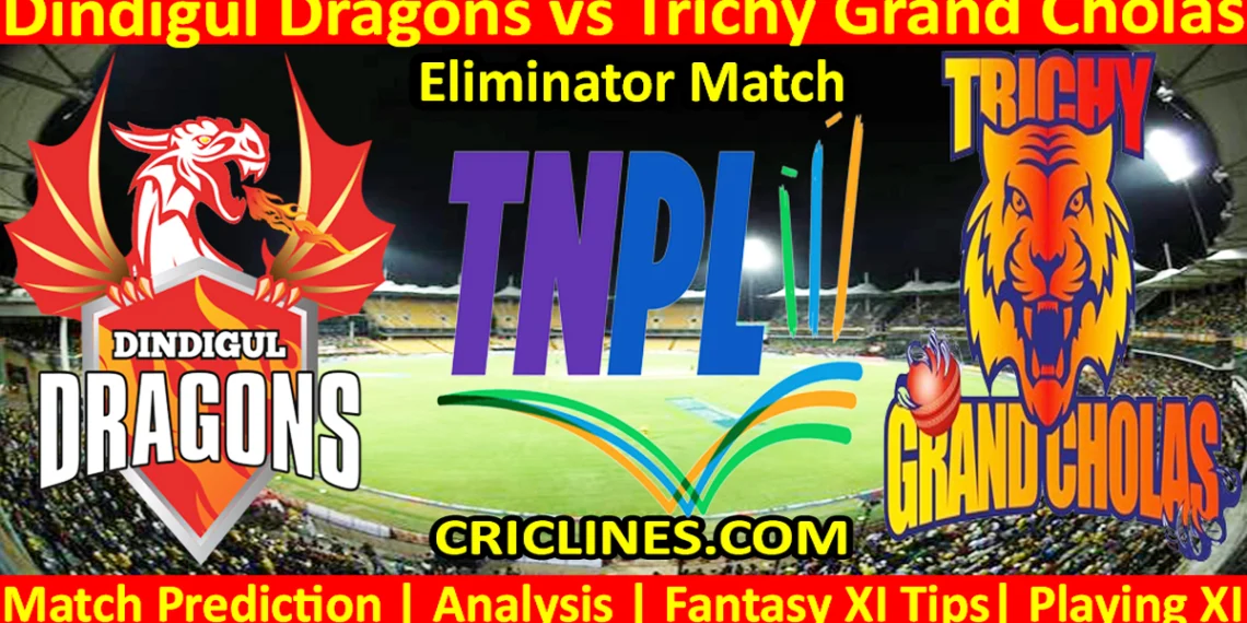Today Match Prediction-DID vs TGC-TNPL T20 2025-Eliminator Match-Who Will Win