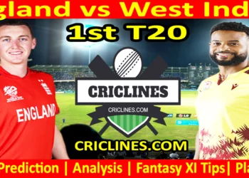 Today Match Prediction-ENG vs WI-1st T20-2025-Dream11-Who Will Win Today