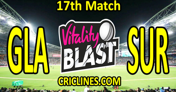 Today Match Prediction-Glamorgan vs Surrey-Vitality T20 Blast 2025-Dream11-17th Match-Venue Details-Toss Update-Who Will Win