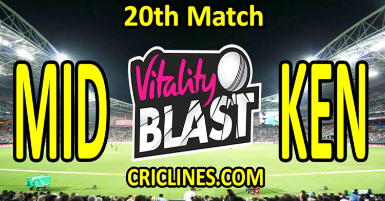 Today Match Prediction-Middlesex vs Kent-Vitality T20 Blast 2025-Dream11-20th Match-Venue Details-Toss Update-Who Will Win