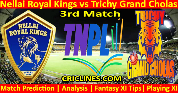 Today Match Prediction-NRK vs TGC-TNPL T20 2025-3rd Match-Who Will Win