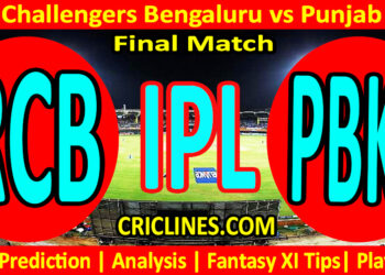 Today Match Prediction-RCB vs PBKS-IPL Match Today 2025-Final Match-Venue Details-Dream11-Toss Update-Who Will Win