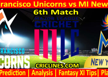 Today Match Prediction-SFU vs MINY-MLC T20 2025-6th Match-Who Will Win